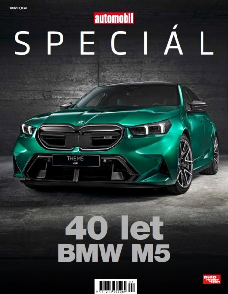 obálka časopisu AMS Speciál BMW M5