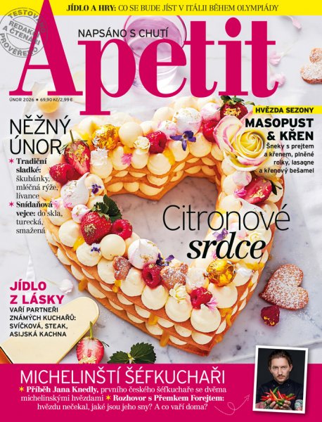 obálka časopisu Apetit 2/2026