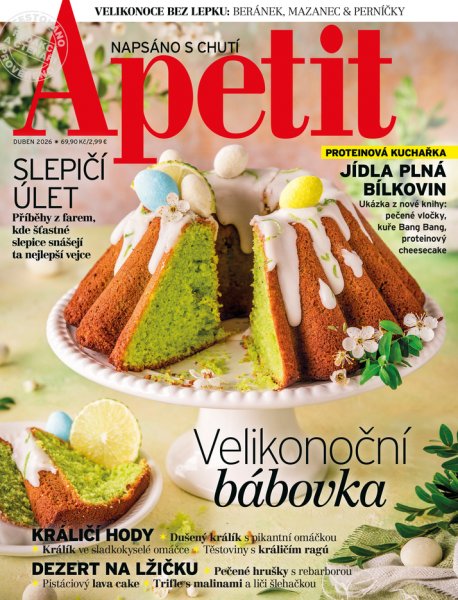 obálka časopisu Apetit 4/2026
