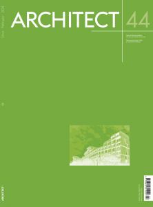 obálka časopisu ARCHITECT+ (44) 1/2024