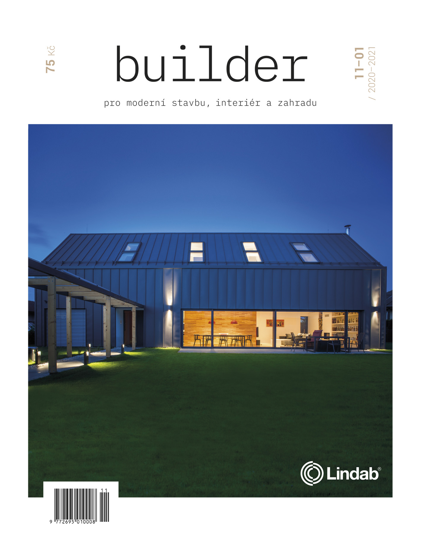 obálka časopisu builder 11-1/2021