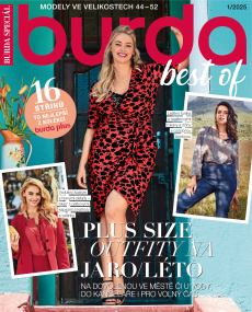 obálka časopisu Burda Best of Plus 1/2025