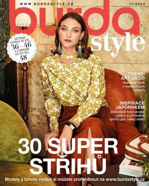 obálka časopisu Burda Style 11/2024