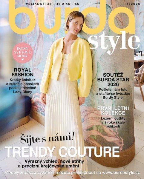 obálka časopisu Burda Style 4/2026