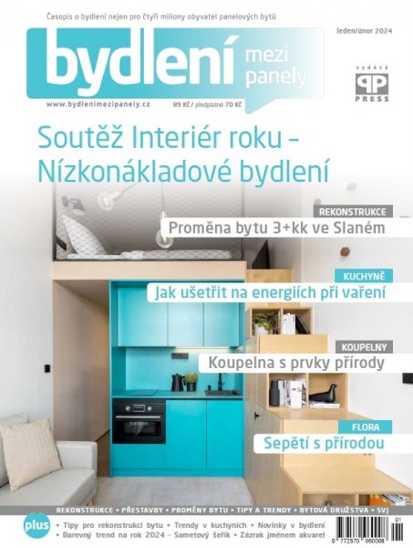 obálka časopisu Bydlení mezi panely 1/2024