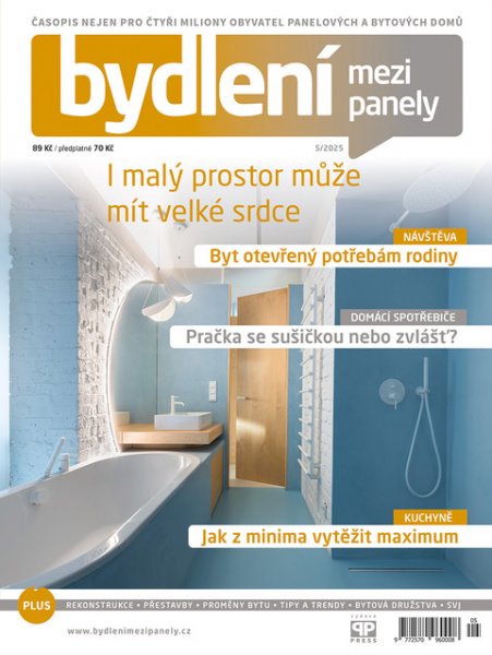 obálka časopisu Bydlení mezi panely 5/2025
