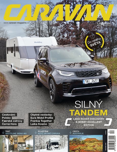 obálka časopisu Caravan Magazine 4/2025