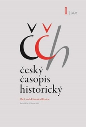 obálka časopisu Český časopis historický 1/2026