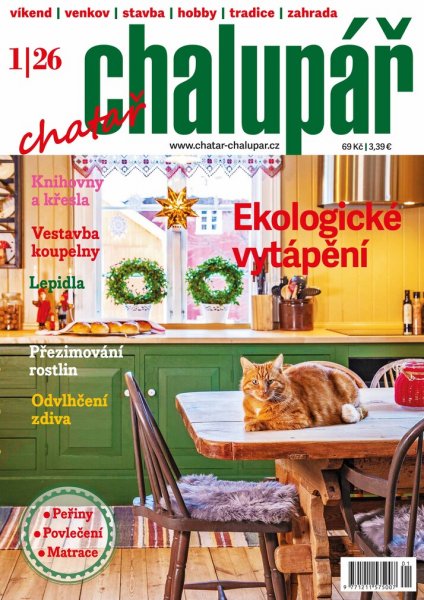 obálka časopisu Chatař chalupář 1/2026