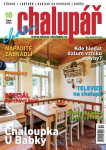 obálka časopisu Chatař chalupář 10/2023