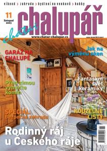 obálka časopisu Chatař chalupář 11/2023