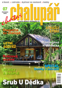 obálka časopisu Chatař chalupář 7/2024