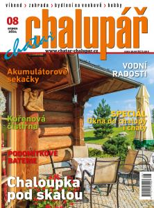 obálka časopisu Chatař chalupář 8/2024