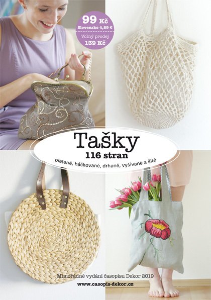 obálka časopisu Dekor speciál Tašky