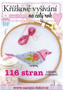 obálka časopisu Dekor speciál Křížkové vyšívání