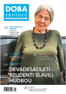 obálka časopisu Doba seniorů 6/2024