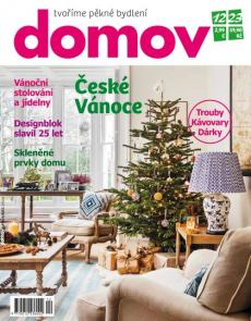 obálka časopisu Domov 12/2023