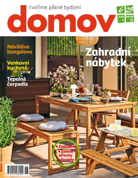obálka časopisu Domov 6/2025