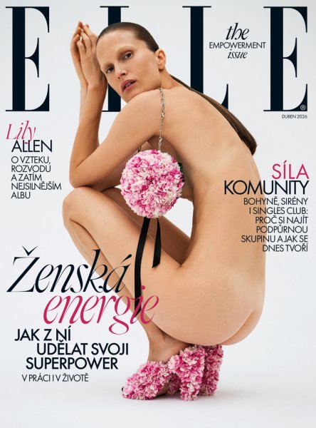 obálka časopisu ELLE 4/2026
