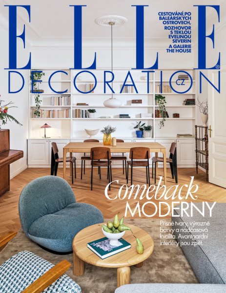 obálka časopisu Elle Decoration 3/2025