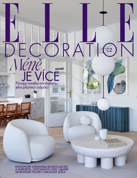 obálka časopisu Elle Decoration 4/2025