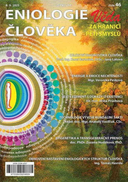 obálka časopisu Eniologie člověka 46/2025