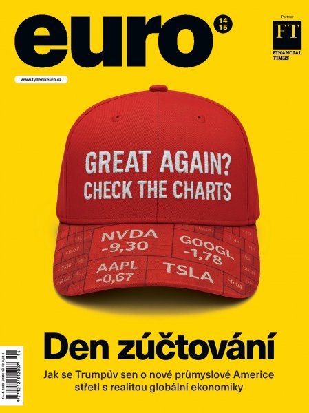 obálka časopisu EURO 14-15/2025
