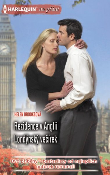 Rezidence v Anglii (Helen Brooksová) - Klid a samota malého venkovského domku... To je přesně to, co Willow, vzpamatovávající se z nezdařeného manželství potřebuje. Nový vztah neplánuje nejméně… Vlastně už nikdy! Jenže Morgan, majitel rezidence, rozkládající se za plotem Willowina domku, má plány úplně jiné! 
 
Londýnský večírek (Helen Brooksová) - Pokud by to mělo být rande, pak nikdy! 
Rachel má spoustu důvodů, proč nevěřit pohledným, úspěšným a zábavným mužům. Takže se Zakem je ochotna si vyjít jenom jako kamarádka s kamarádem. No dobře, sem tam nějaký ten polibek, víc ale nic! 
Když je sněhová vánice odřízne od zbytku světa a oni jsou nuceni se začít poznávat blíže, pochopí Rachel, že není muž jako muž. A Zac si teprve teď uvědomí, jaká je Rachel žena... 
 
 
Kat. číslo: 534 H 08/26  
Rozsah: 320 stran  
Cena: 150 Kč  
Cena pro vás: 139 Kč