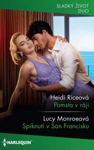 Pomsta v ráji (Heidi Riceová) - Roman sní o tom, že se jednou pomstí rodině, která ho kdysi připravila o to, co mu právem náleželo. A pak se mu naskytne příležitost! Když Milly Devlinová omylem unese jeho člun, unese ji na svůj ostrov! Do ráje, kde si chce vybrat vše, co mu podle jeho názoru Millyina rodina dluží. 
Pirát Roman ovšem nepočítá ovšem s tím, že loupit umí i Milly! A že mu uzme srdce... o kterém ani nevěděl, že ho má! 
 
Spiknutí v San Francisku (Lucy Monroeová) - Max by nedosáhl postavení mezi sanfranciskou smetánkou, kdyby neměl pořádně ostré lokty. Jenom díky tomu mu do klína spadlo všechno, co kdy chtěl. A když Romi odmítla jeho nabídku románku, rozhodl se, že ani ona nebude výjimkou! 
Romi už trochu mrzí, že Maxovu nabídku odmítla, protože? Protože se prostě rozhodla, že je načase zbavit se břemene nevinnosti a Max jí na této cestě přijde jako ideální průvodce! 
 
 
Kat. číslo: 416 I 06/26  
Rozsah: 320 stran  
Cena: 150 Kč  
Cena pro vás: 139 Kč