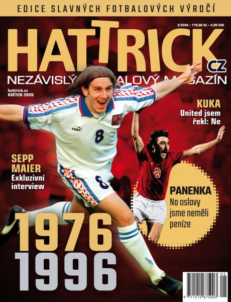 obálka časopisu Hattrick  5/26 - speciál k ME 76 a ME 96
