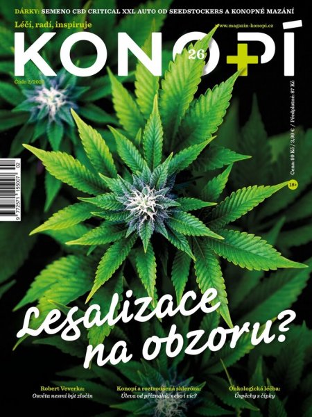 obálka časopisu Konopí (26) 2/2023