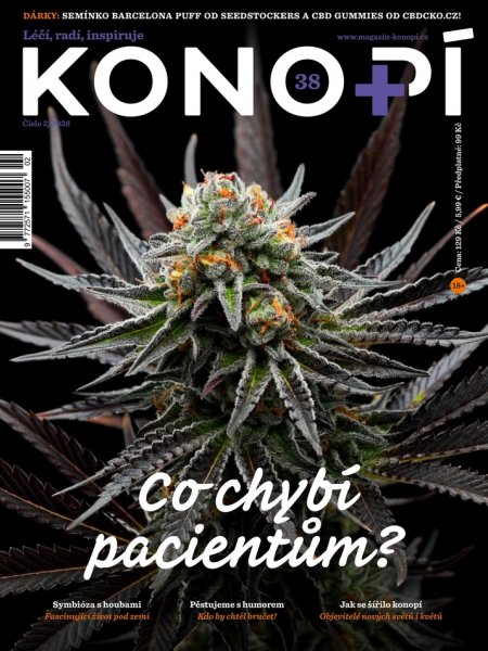 obálka časopisu Konopí (38) 2/2026