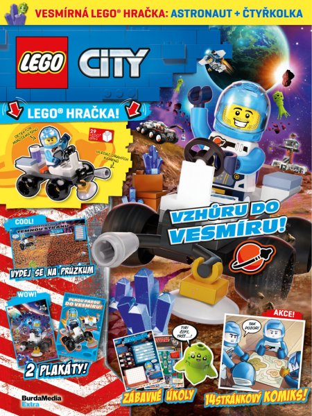 obálka časopisu LEGO&reg; City 2/2025