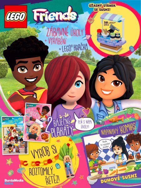 obálka časopisu LEGO&reg; Friends 2/2025