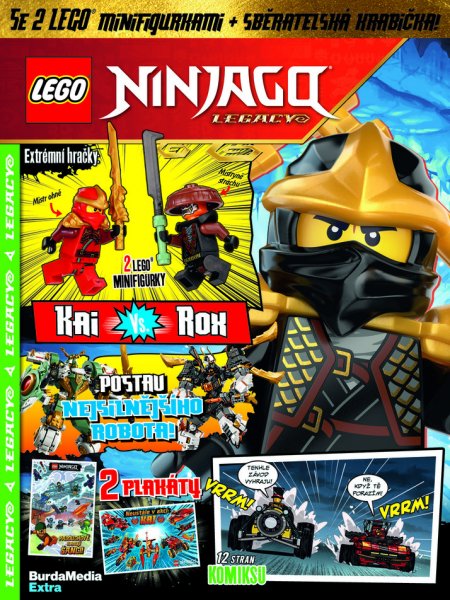 obálka časopisu LEGO&reg; NINJAGO&reg; Legacy 3/2026