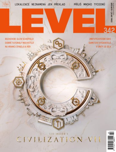 obálka časopisu Level 342/2025