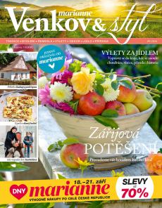 obálka časopisu Marianne Venkov & styl 9/2026