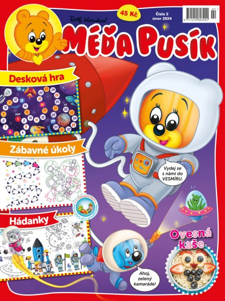 obálka časopisu Méďa Pusík 2/2024