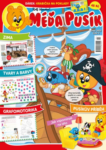 obálka časopisu Méďa Pusík 2/2025