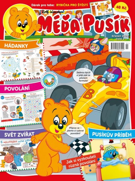obálka časopisu Méďa Pusík 3/2025