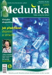 obálka časopisu Meduňka 1/2025