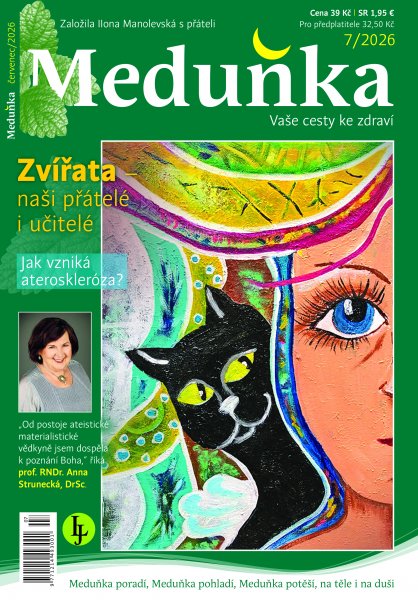 obálka časopisu Meduňka 7/2026