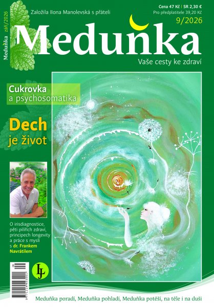 obálka časopisu Meduňka 9/2026