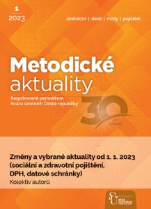obálka časopisu Metodické aktuality 1/2023