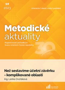 obálka časopisu Metodické aktuality 10/2023