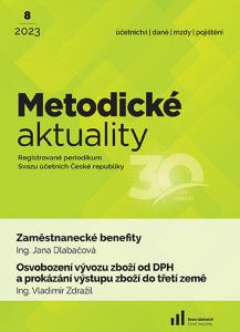 obálka časopisu Metodické aktuality 8/2023