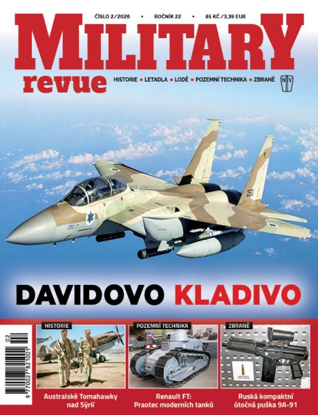 obálka časopisu Military revue 2/2026