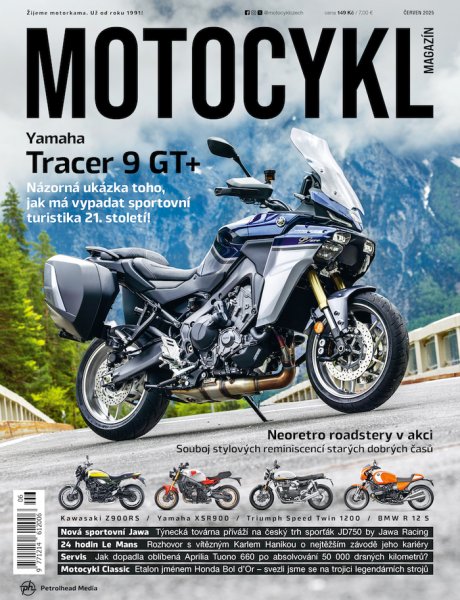 obálka časopisu Motocykl 6/2025