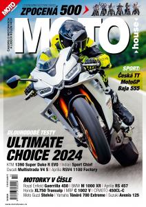 obálka časopisu Motohouse 10/2024