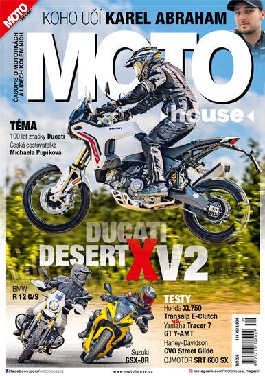 obálka časopisu Motohouse 9/2026
